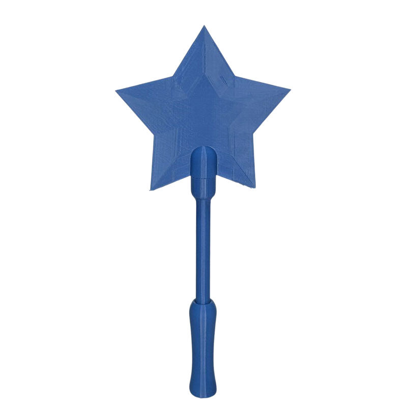 Magic Glow LED Star Wand – 7 Color Light-Up Star Wand with Card Slot, Lightweight Handheld Party & Costume Accessory