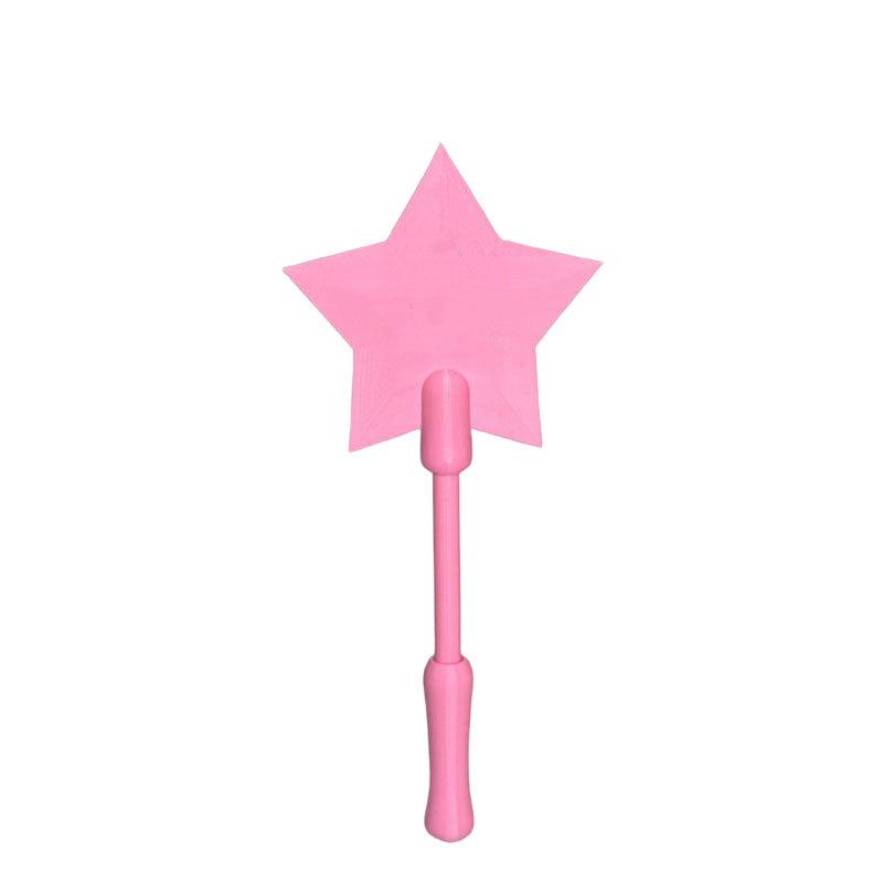 Magic Glow LED Star Wand – 7 Color Light-Up Star Wand with Card Slot, Lightweight Handheld Party & Costume Accessory