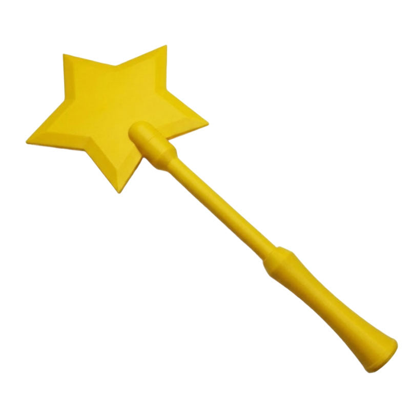 Magic Glow LED Star Wand – 7 Color Light-Up Star Wand with Card Slot, Lightweight Handheld Party & Costume Accessory
