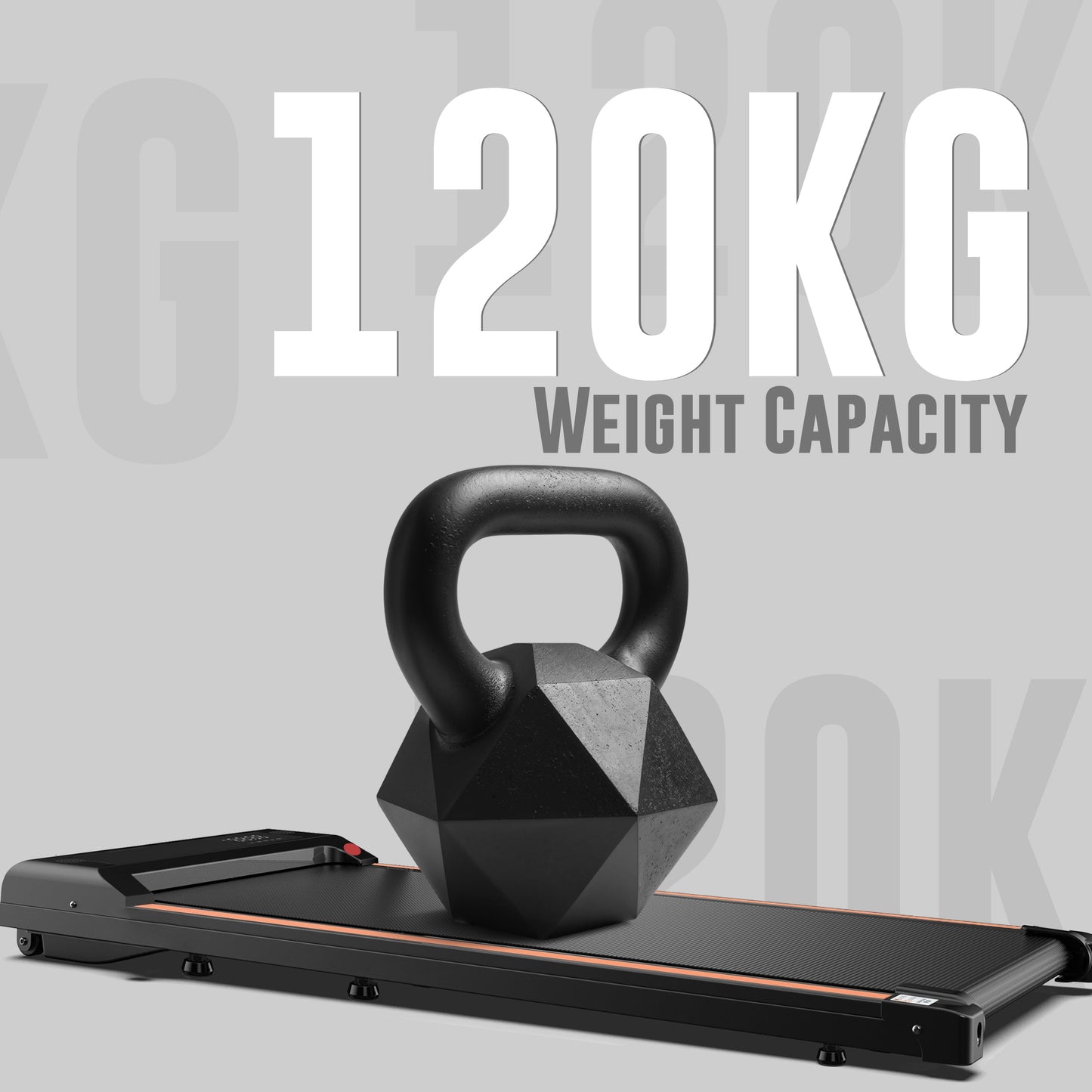 Petys Walking Pad Foldable Under-Desk Treadmill – Quiet 2.5HP Motor, Up to 6 km/h, Home & Office Use