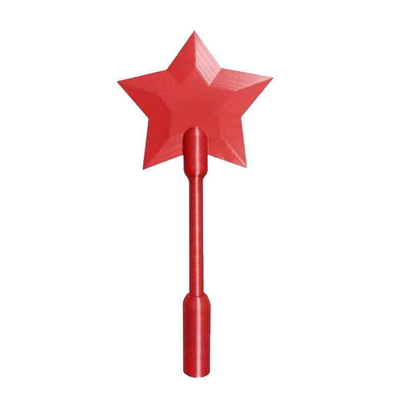 Magic Glow LED Star Wand – 7 Color Light-Up Star Wand with Card Slot, Lightweight Handheld Party & Costume Accessory