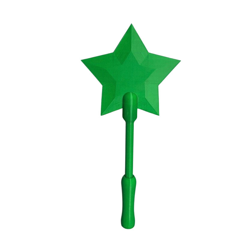 Magic Glow LED Star Wand – 7 Color Light-Up Star Wand with Card Slot, Lightweight Handheld Party & Costume Accessory