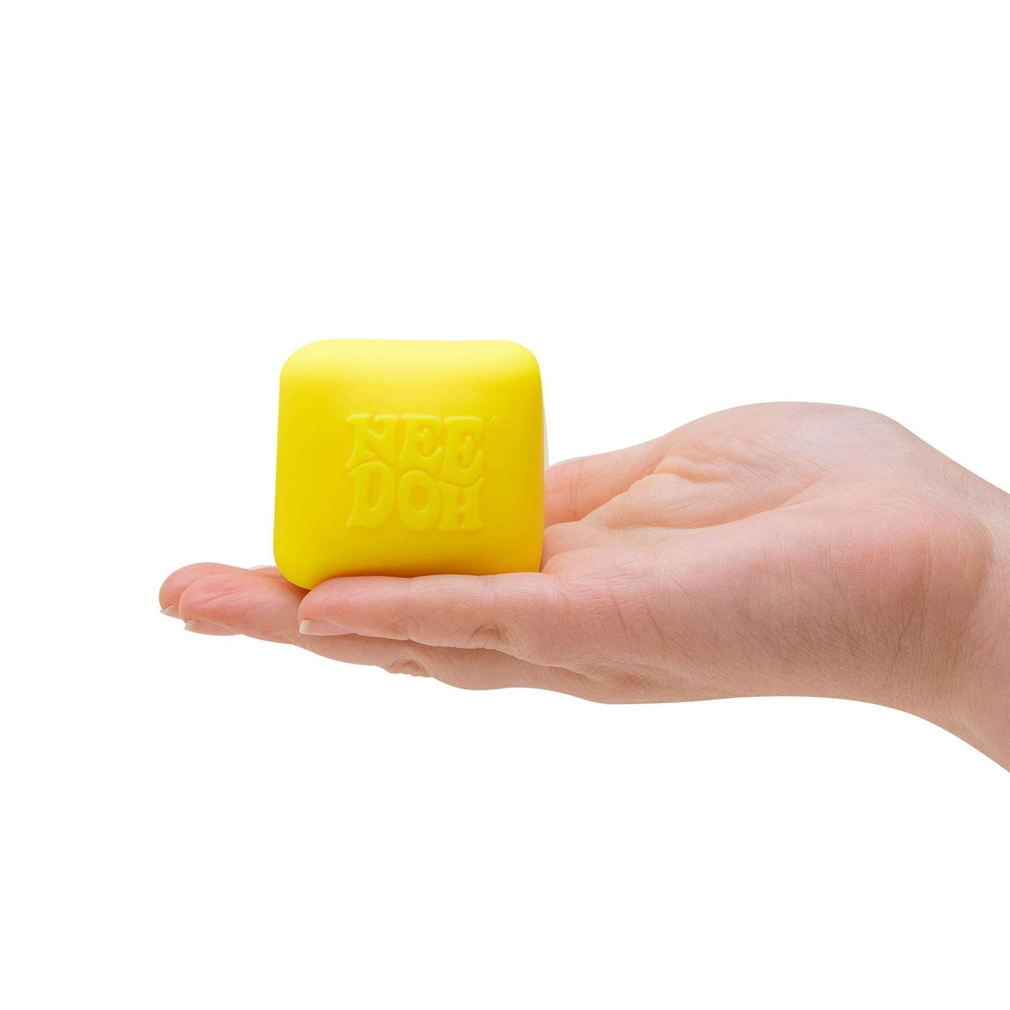 NeeDoh Color Change Cube Classic Groovy Squishy Stress Relief Fidget Toy