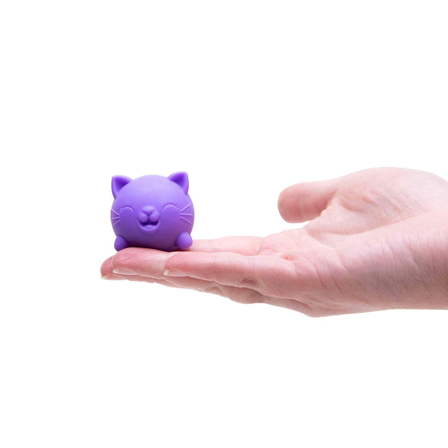 NeeDoh Cool Cats Teenie Velvet Squeeze Mini Cat Fidget Toy 4 Pack