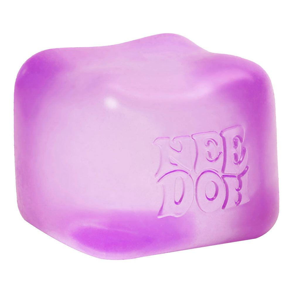 NeeDoh Nice Cube Super Solid Squish Stress Relieving Fidget Toy