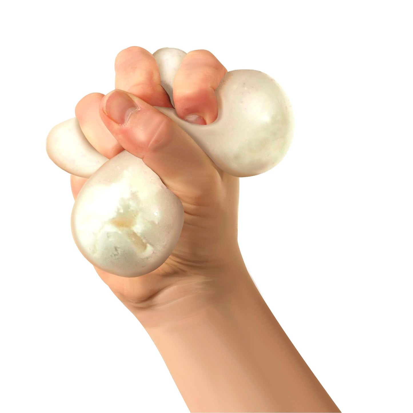 NeeDoh Snow Ball Crunch Crunchy Feel Winter Themed Stress Ball